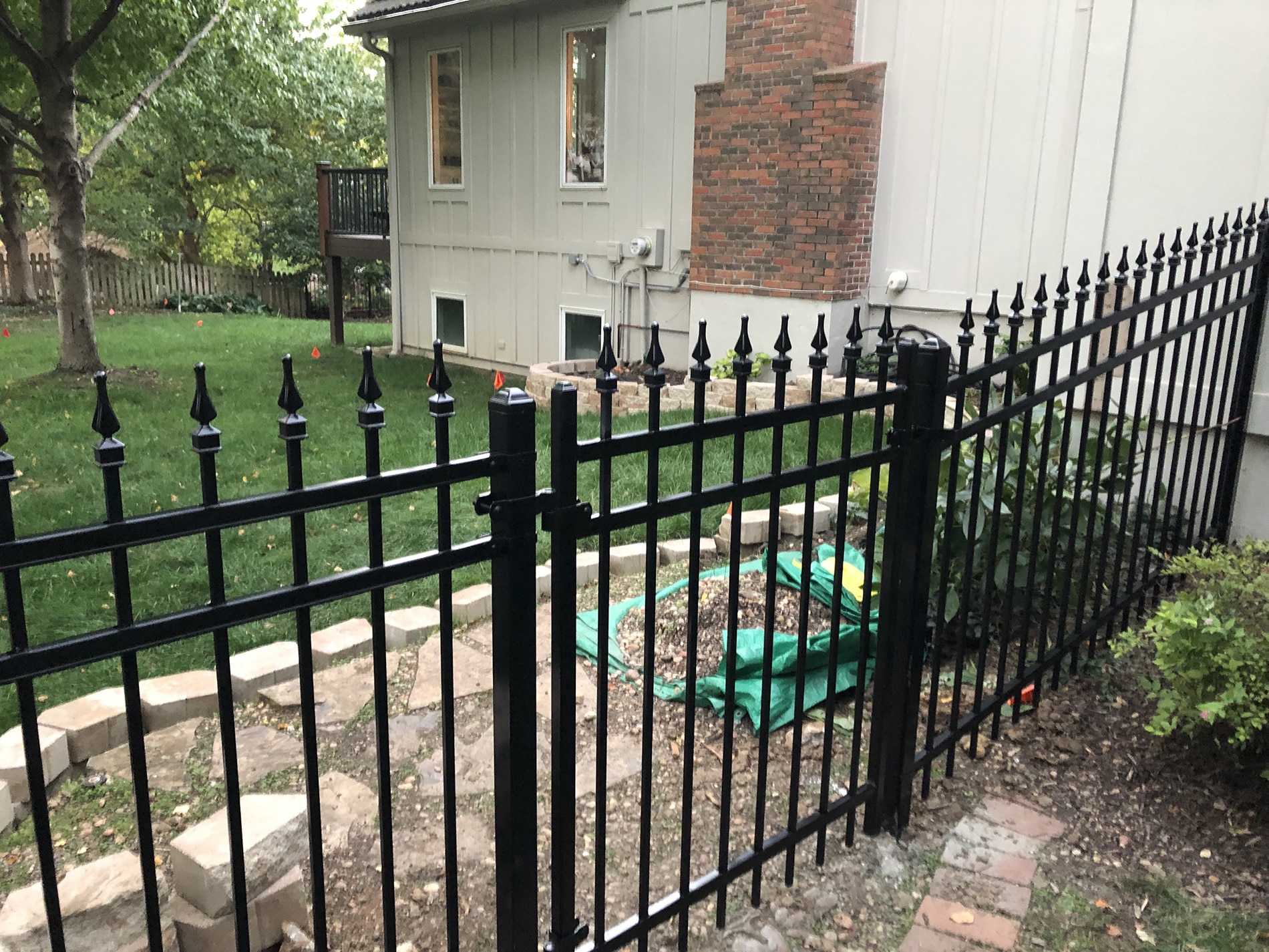 metal fence