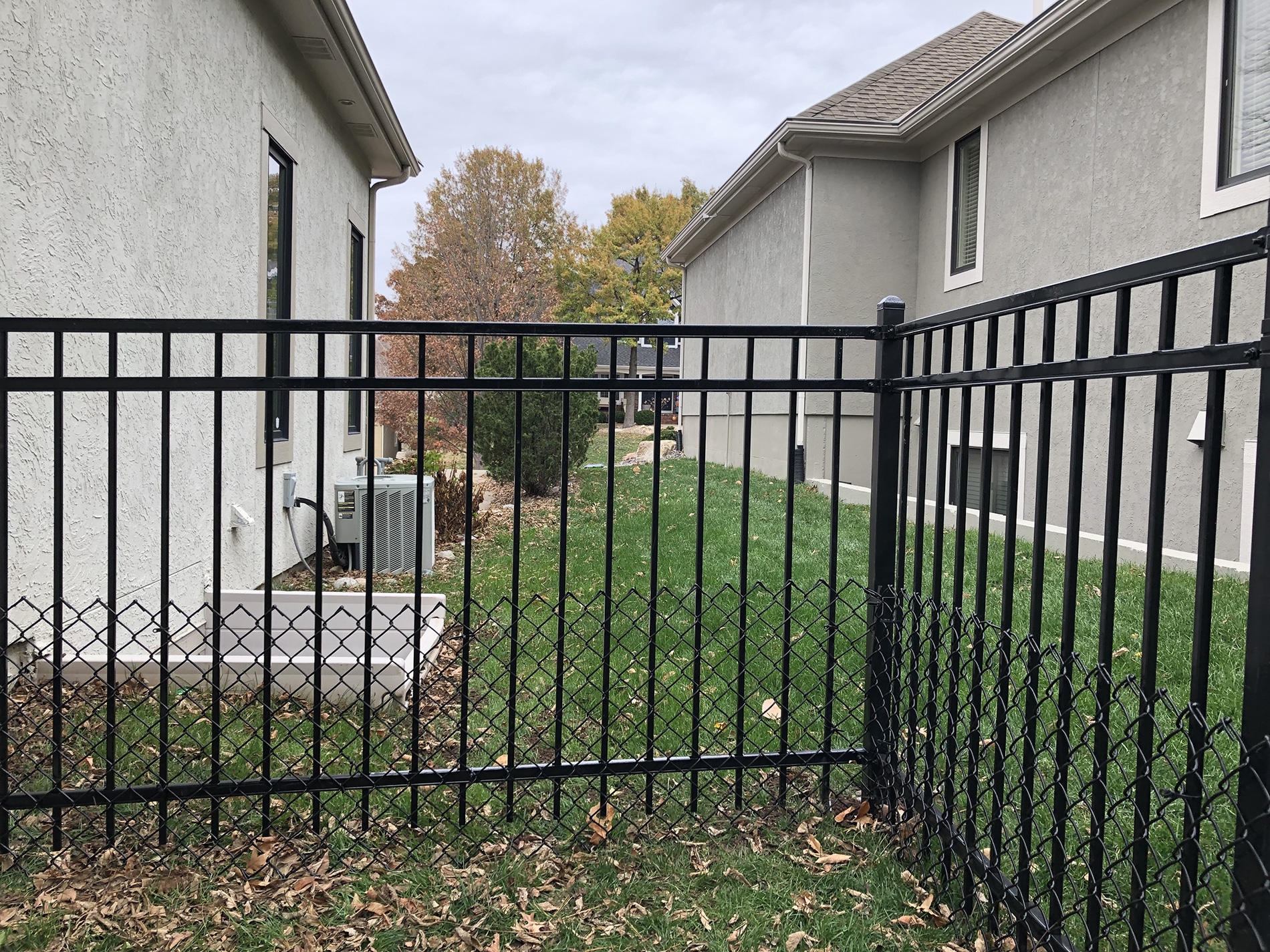 metal fence